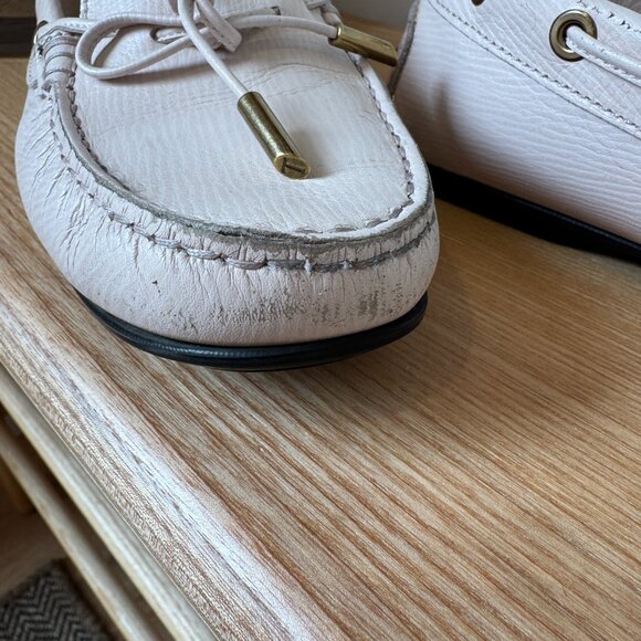 Tod’s Gommino Loafers / Driving Shoes – Pink Leather – Size 8 - Picture 10 of 16